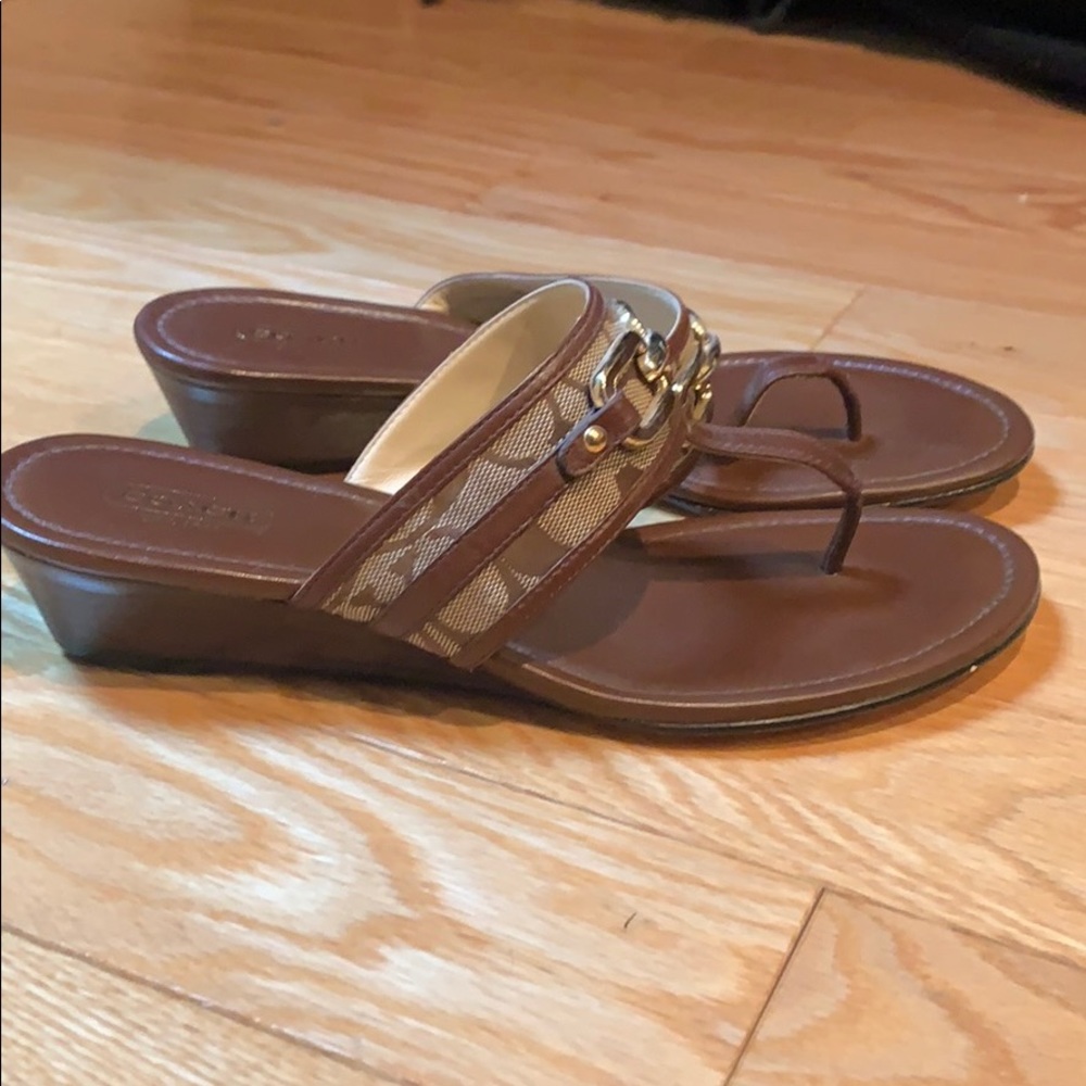 Coach sandals! - Picture 2 of 3